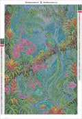 Thumbnail for Quetzal Bird in Enchanted Jungle timanttimaalauksen liimapintainen canvas 40x60cm