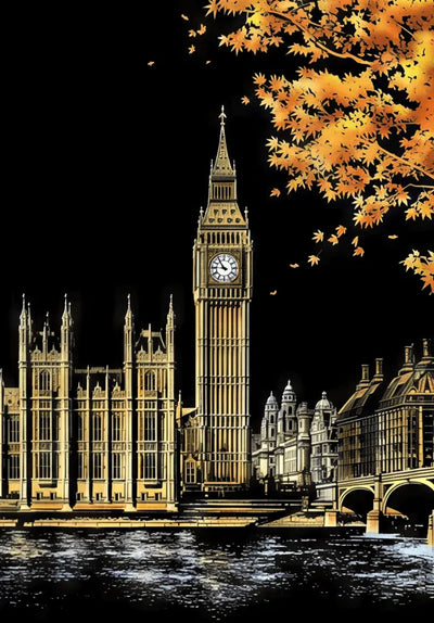 Raaputuskuva Big Ben – Lontoon kellotorni