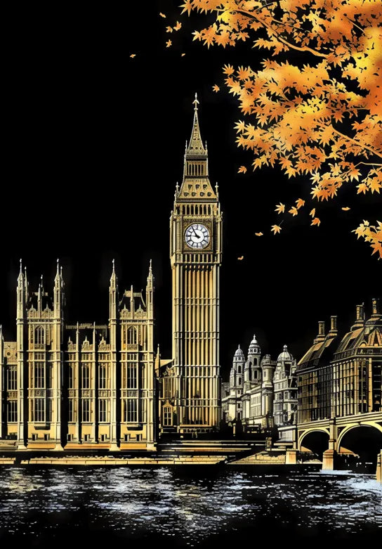 Raaputuskuva Big Ben – Lontoon kellotorni