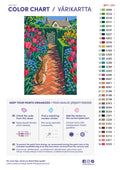 Thumbnail for Numeromaalaus: Värikartta ja ohjeet - Rabbit among the Tulips 40x60cm