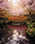 Thumbnail for Timanttikuvio - Japanese Garden Bridge japanilaisen puutarhan timanttimaalaus