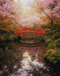 Thumbnail for Timanttikuvio - Japanese Garden Bridge japanilaisen puutarhan timanttimaalaus