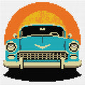 Thumbnail for Timanttikuvio - Retro Car