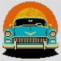 Thumbnail for Timanttikuvio - Retro Car