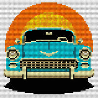 Thumbnail for Timanttikuvio - Retro Car