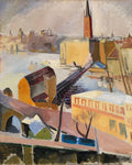Thumbnail for Riddarholmenin kirkko, Grünewald, 40x50 cm timanttimaalaus – alkuperäinen kuva, josta kuvio on tehty