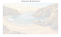 Thumbnail for Numeroitu kangas - Rocky Cove at Sunset 70x40cm
