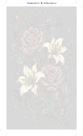 Thumbnail for Numeroitu kangas - Roses Lilies and Irises 40x70cm