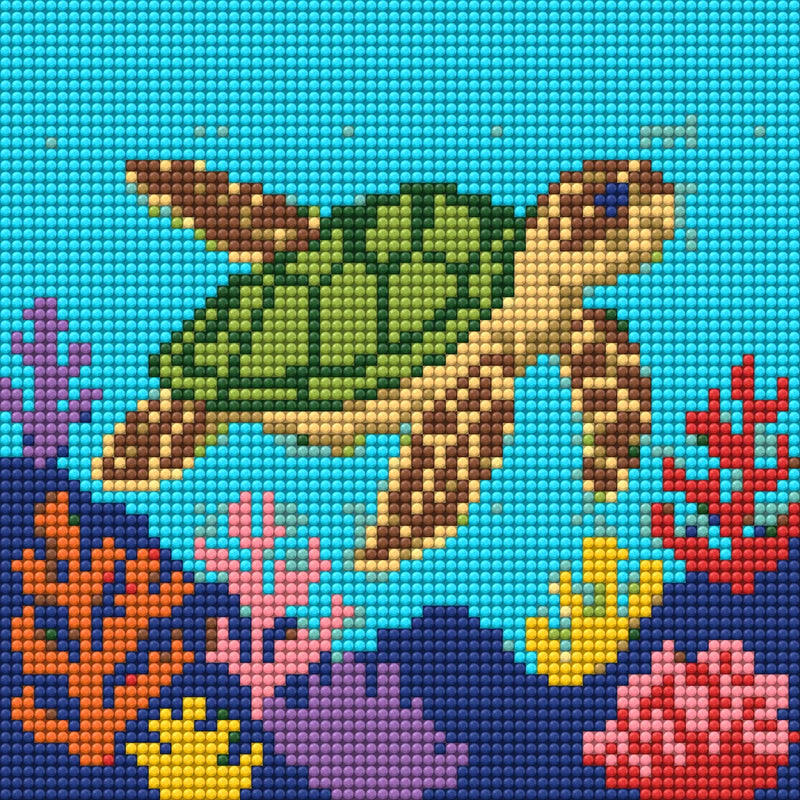 Timanttikuvio - Sea Turtle