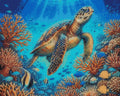 Thumbnail for Timanttikuvio - Sea Turtle