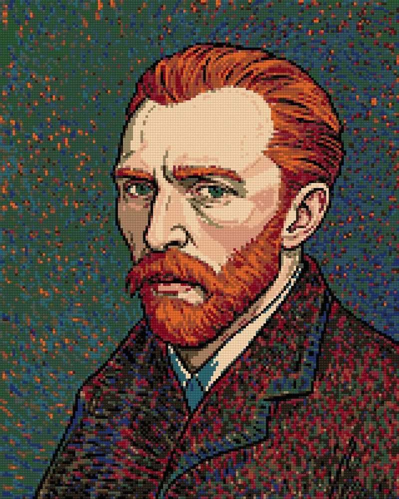 Timanttikuvio - Self Portrait 1889