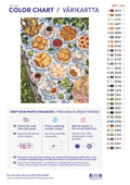 Thumbnail for Numeromaalaus: Värikartta ja ohjeet - Seven Cookies in Dalarna 40x50cm