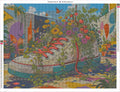 Thumbnail for Shoe Planter timanttimaalauksen liimapintainen canvas 80x60cm