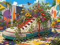 Thumbnail for Timanttikuvio - Shoe Planter