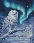 Thumbnail for Timanttikuvio - Moonlit Snowy Owl
