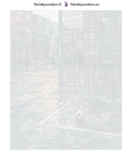 Thumbnail for Numeroitu kangas - Soccer Ball on Court 40x50cm