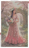 Thumbnail for Springtime Blossoms timanttimaalauksen liimapintainen canvas 60x100cm