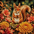 Thumbnail for Timanttikuvio - Squirrel with Acorn