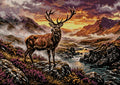 Thumbnail for Timanttikuvio - Stag at Sunset
