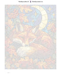 Thumbnail for Numeromaalaus: Numeroitu kangas - Stained Glass Fox 40x50cm