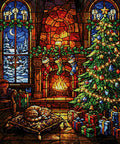 Thumbnail for Timanttikuvio - Stained Glass Holiday