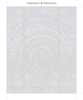 Thumbnail for Numeroitu kangas - Stained Glass Peacock 40x50cm
