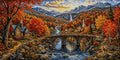 Thumbnail for Timanttikuvio - Stone Bridge River