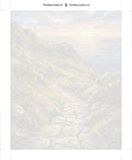 Thumbnail for Numeroitu kangas - Stone Path by Sea 40x50cm