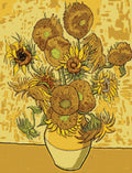 Thumbnail for Timanttikuvio - Sunflowers Vase With 15