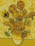 Thumbnail for Timanttikuvio - Sunflowers Vase With 15
