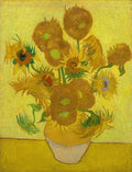 Thumbnail for Sunflowers Vase With 15 timanttimaalaus - Van Gogh