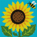 Thumbnail for Timanttikuvio - Sunflower and Bee