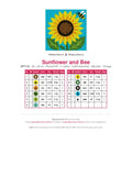 Thumbnail for Sunflower and Bee timanttimaalauksen värikartta – 11 DMC-väriä