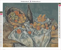 Thumbnail for The Basket Of Apples timanttimaalauksen liimapintainen canvas 50x40cm