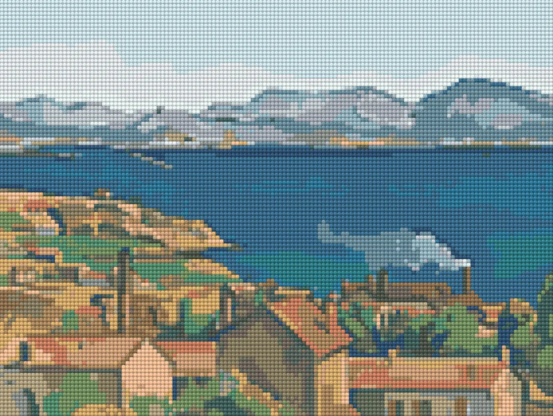 Timanttikuvio - The Bay Of Marseille Seen From Lestaque