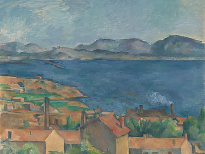The Bay Of Marseille Seen From Lestaque timanttimaalaus - Paul Cezanne