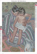 Thumbnail for The Childs Bath timanttimaalauksen liimapintainen canvas 40x60cm