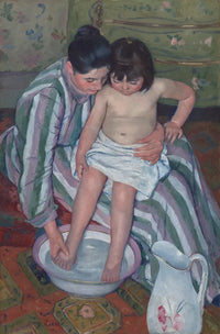 Thumbnail for The Childs Bath timanttimaalaus - Mary Cassatt