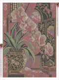 Thumbnail for The Crimson Orchid Screen timanttimaalauksen liimapintainen canvas 50x70cm