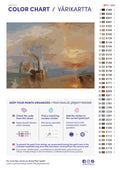 Thumbnail for Numeromaalaus: Värikartta ja ohjeet - The Fighting Temeraire 40x30cm