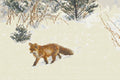 Thumbnail for Kettu, Liljefors, 60x40 cm timanttimaalaus – lopullisen kuvion esikatselu
