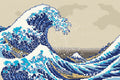 Thumbnail for The Great Wave off Kanagawa by Hokusai, 60x40 cm timanttimaalaus – lopullisen kuvion esikatselu