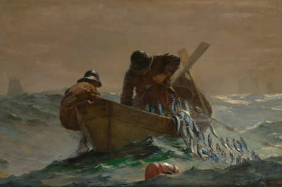 The Herring Net timanttimaalaus - Winslow Homer