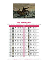 Thumbnail for The Herring Net timanttimaalauksen värikartta – 41 DMC-väriä
