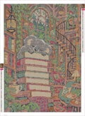 Thumbnail for The Koala Bookshop Nap timanttimaalauksen liimapintainen canvas 50x70cm