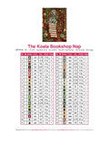 Thumbnail for The Koala Bookshop Nap timanttimaalauksen värikartta – 42 DMC-väriä