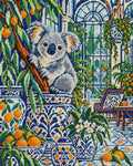 Thumbnail for The Koala Ceramic Conservatory, 40x50 cm timanttimaalaus – koko kuvion esikatselu ilman lähikuvaa