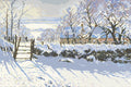 Thumbnail for The Magpie by Monet, 60x40 cm timanttimaalaus – lopullisen kuvion esikatselu