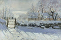 Thumbnail for The Magpie by Monet, 60x40 cm timanttimaalaus – alkuperäinen kuva, josta kuvio on tehty