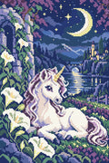 Thumbnail for The Midnight Meadow Foal, 30x45 cm timanttimaalaus – lopullisen kuvion esikatselu